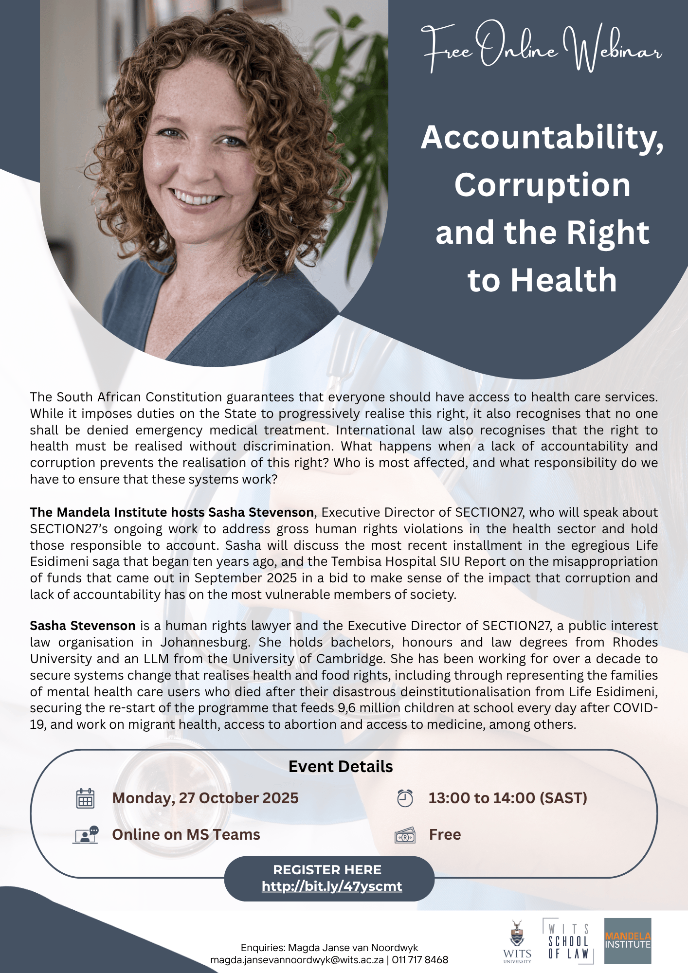 Accountability, Corruption and the Right to Health Accountability, Corruption and the Right to Health